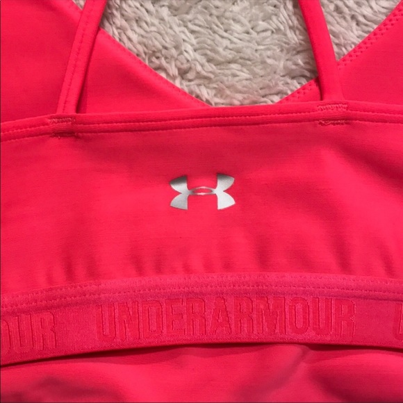 Hot Pink Under Armour Sports Bra - Picture 3 of 7